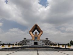 -法门文化景区-合十舍利塔