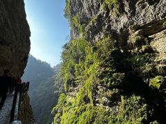 -龙水峡地缝景区