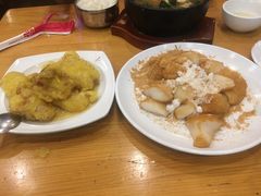 锅包肉-金达莱冷面百年石锅饭(宾馆胡同店)