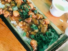 竹筒土雞飯-竹一味·竹筒饭