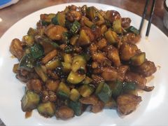 酱爆鸡丁-李连贵熏肉大饼(天通苑店)
