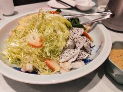 养生海鲜蔬菜沙拉-红樱桃·新派辽菜(北行店)