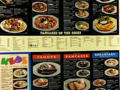 菜单-Pancakes on the rocks(Darling Harbour)