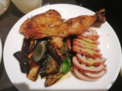 碳烤手撕鸡-夯鱼烤鱼·尔滨地标美食(保健路店)