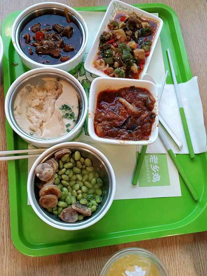 老乡鸡(淮南国庆路店)-"特别喜欢吃老乡鸡.好吃,干净,鸡汤好喝,.