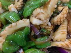铁板鱿鱼-上海阿潘舟山海鲜店(东宝兴路店)