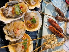 -特色油边心管烤串