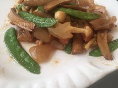 白玉菌炒海参-岭南海晏楼(滨江东总店)