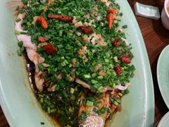 葱油江仔鱼-虎哥私房菜(馒头山店)