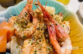 Grilled Seafood Donburi