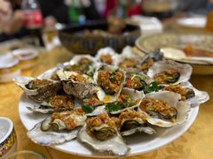 蒜蓉海蛎子-1910老鲁味海鲜·戳子肉·青岛菜(金沙滩店)