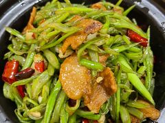 砂锅四季豆-李师傅脆肚(梅林店)