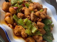 干煸猪大肠-天回镇何氏豆腐(总店)