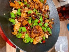 辣椒炒肥肠-金掌勺锅包肉(华润万象城店)
