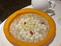 南瓜酒酿小圆子-玫瑰厅上海菜(兴国路店)