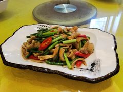 羊肚炒大蒜-蔡阿水羊肉店
