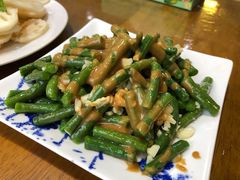 麻酱拌豇豆-微山岛春天里酒家