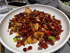 豉椒炒嫩滑鸡丁-小大董·烤鸭(观景餐厅·南京西路店)