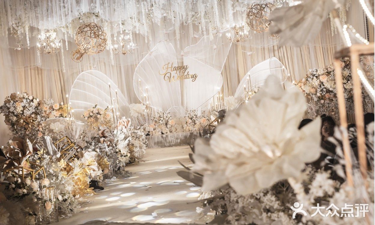 好美的小清新婚礼就选天禧婚庆