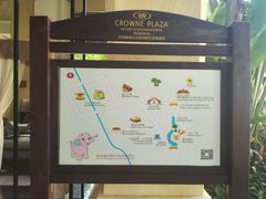 位置示意图-西双版纳融创皇冠假日度假酒店