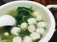 菠菜鱼丸汤-吾介小籠館