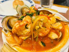 葡式海鲜烩饭-玫瑰园西餐厅(新华大厦店)