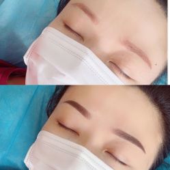-西施无菌半永久纹绣眉眼影唇轻增发纹发际线
