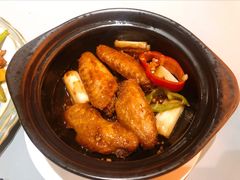 沙姜焗翅中-稍可轩博物馆餐厅