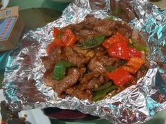 铁板牛肉-旅宁大酒店