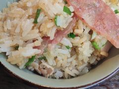 煲仔饭-大匠工房古船木艺术餐厅·猪肚鸡专门店(长白仙岛店)