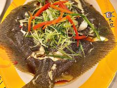清蒸多宝鱼-桥东喜碧海鲜街(水东街店)