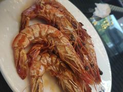 泰式黑虎虾-大渔铁板烧(花园道店)