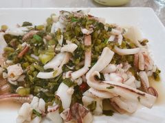 咸菜鱿鱼-金海湾海鲜排档(朱家尖店)