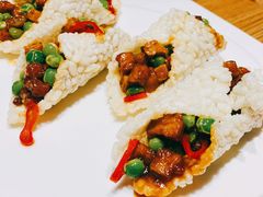 水晶锅巴腊牛肉-素行天下(国投财富广场店)