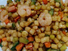 虾仁炒疙瘩-紫光园(创始店)