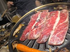 -山野的朋友露营炭火烤肉
