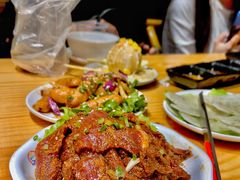 秘制香辣牛肉-胖记烤肉(江汉路店)