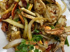 特色香辣蟹-烁佳海鲜大馅饺子