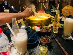 大红袍珍珠奶茶-湊湊火锅·茶憩(世博大道店)