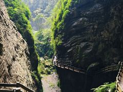 -龙水峡地缝景区