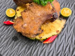菠萝烤猪排-虎餐厅