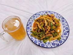 香辣鱿鱼-胖子饺子馆·海鲜家常菜(海军博物馆店)