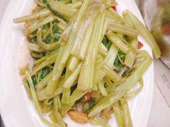 虾酱炒空心菜-肥仔文澳门猪骨煲(南京西路店)