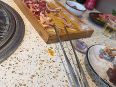 -泰白海鲜烧烤 丹东黄蚬子