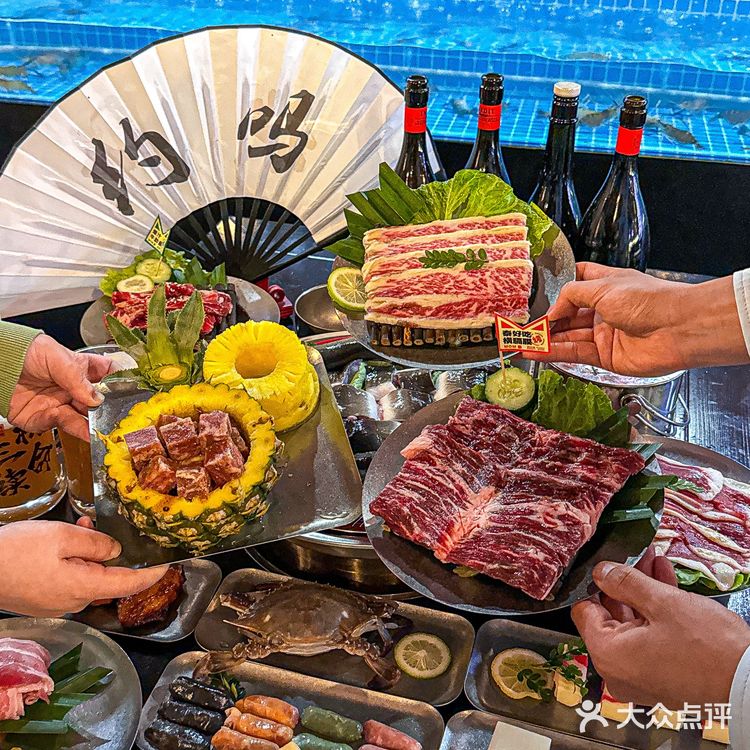 隐藏在一家烤肉店的小酒馆 余姚！吃到了曼谷同款流水虾！