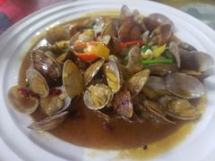酱炒花蛤-美味海鲜大排档(明发美食地标店)