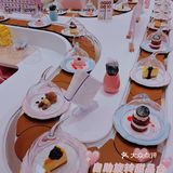 西安粉色王国｜旋转自助甜品