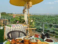 -七的湖·晚芳亭·阳澄湖农家菜·大闸蟹(莲花岛店)