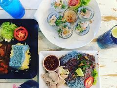 -蝶豆花蓝面条