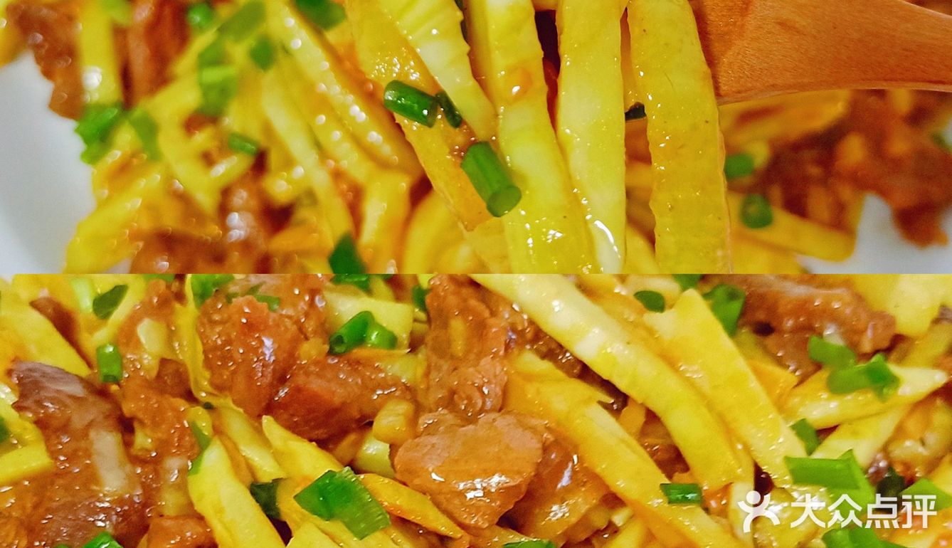 ㊙️家常下饭菜，牛肉炒笋丝，鲜香嫩滑！